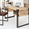 Stůl Factory 135cm akát teak šedá